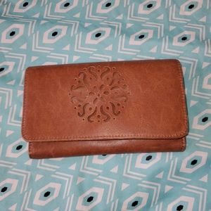 Brown wallet